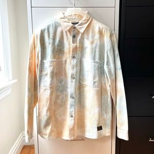 Zara Men's Tie-Dye Overshirt